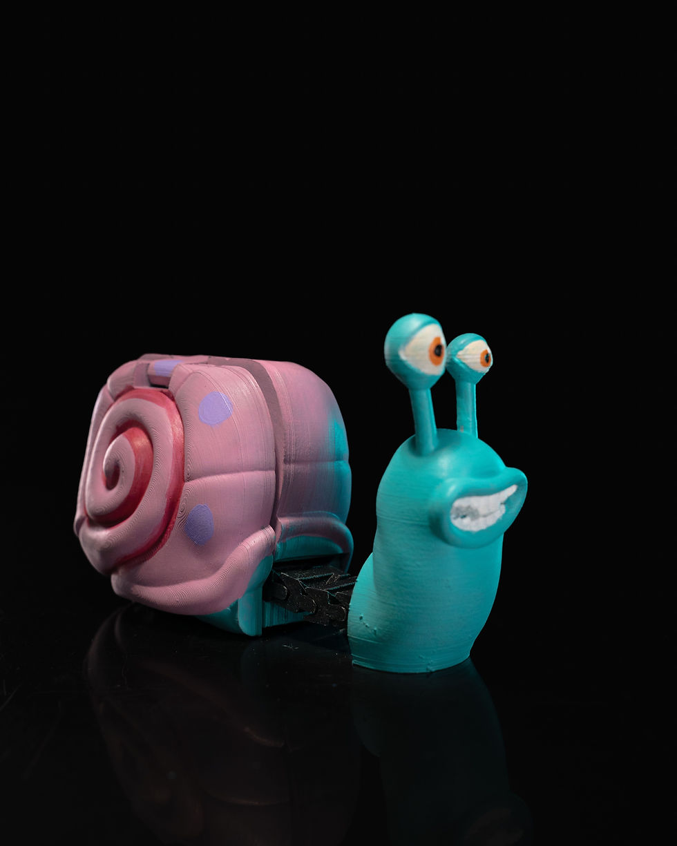 Thumbnail: Turbo 3D printed figurine