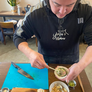 Cooking Class in Korea, Handmade Pork dumplings