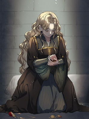 A Barbaric Proposal Chapter 64: Black mengonfirmasi bahwa ia melihat Lienne sebagai "rumah" dan alasan untuk kembali ke Nauk. Ia ingin hidup hanya sebagai suami dan Ksatria Lienne. Lienne mengunjungi Ny. Henton (ibu Klimah) dan menawarkan buah serta liontin berharga peninggalan ibunya, sebagai tanda niat baik. Ny. Henton menolak keras, menghancurkan buah dan mempertanyakan apakah permata bisa menghapus ingatan kematian. Lienne berbagi rasa bersalah, dan Ny. Henton akhirnya menangis, mengingat putra bungsunya yang terbunuh. Baca light novel dan web novel korea terjemahan indonesia.
