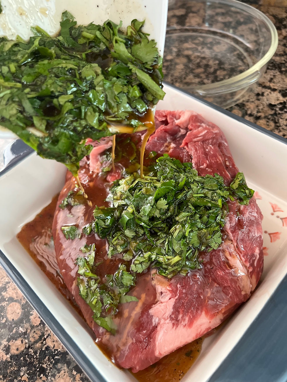 Grilled Flank Steak Salad with Halloumi and Quinoa