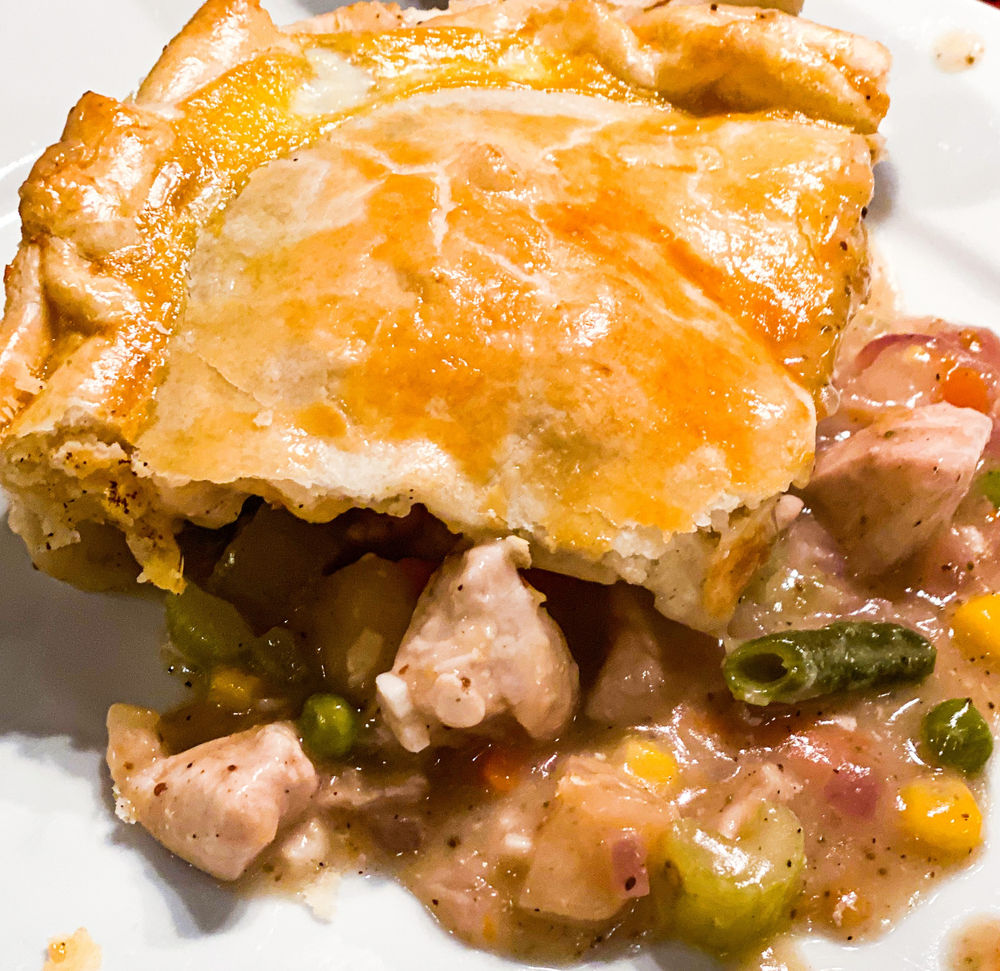 Lazy Chicken Pot Pie