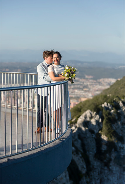 Yasmin & Nathan Gibraltar upper rock