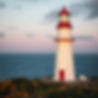 Lighthouse guiding ships safely to shore