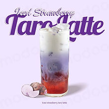 iced strawberry taro latte.jpg