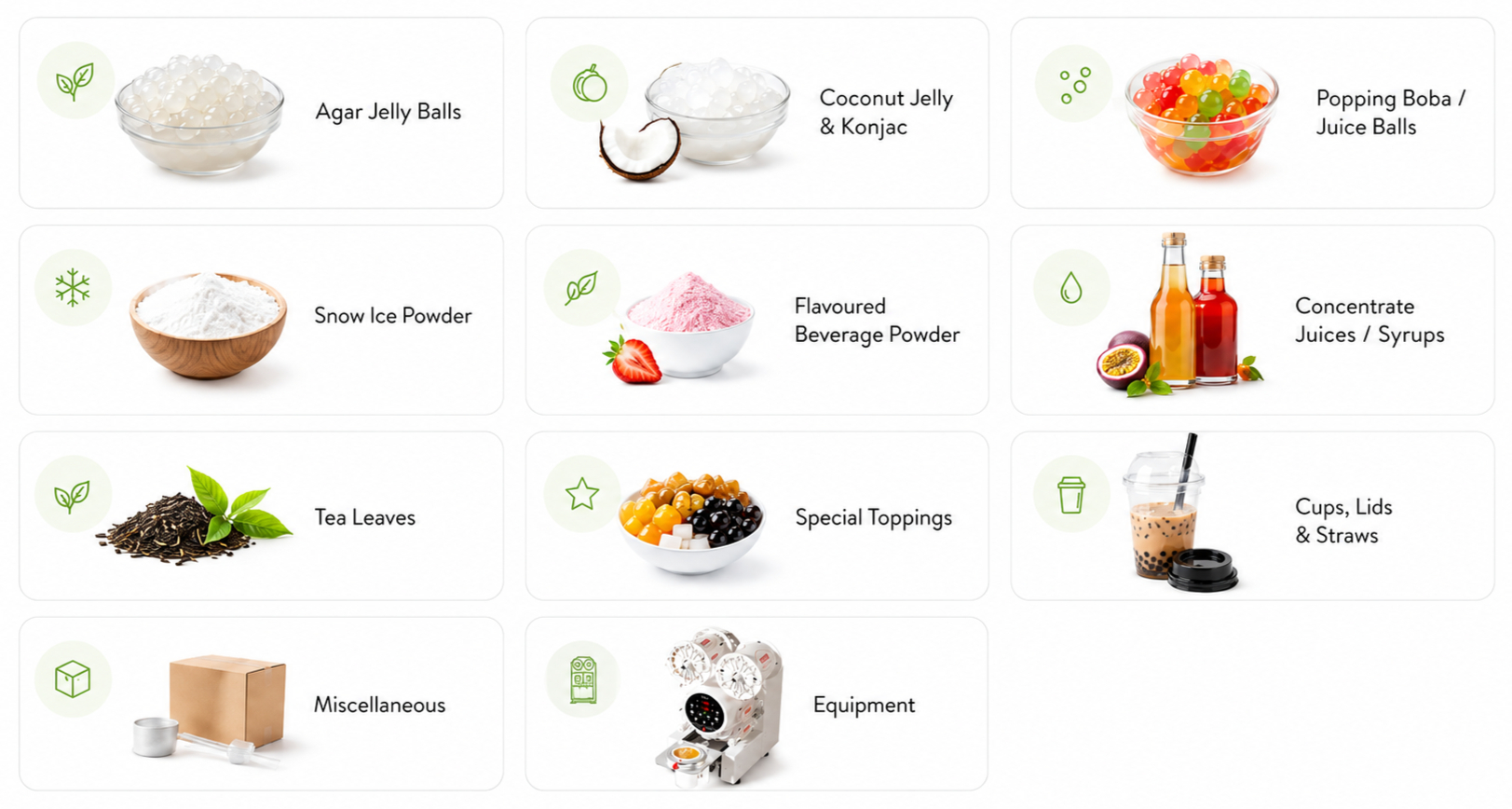 Modoo free beverage tasting, drink recipes, staff training and menu poster support for food businesses.