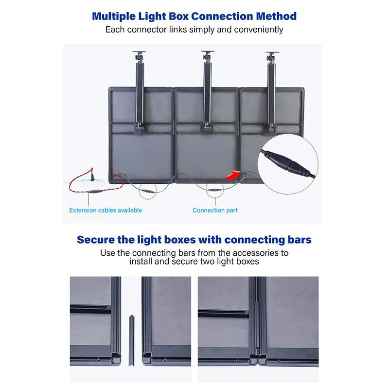 Thumbnail: LED ultra-thin light box (TV shape)