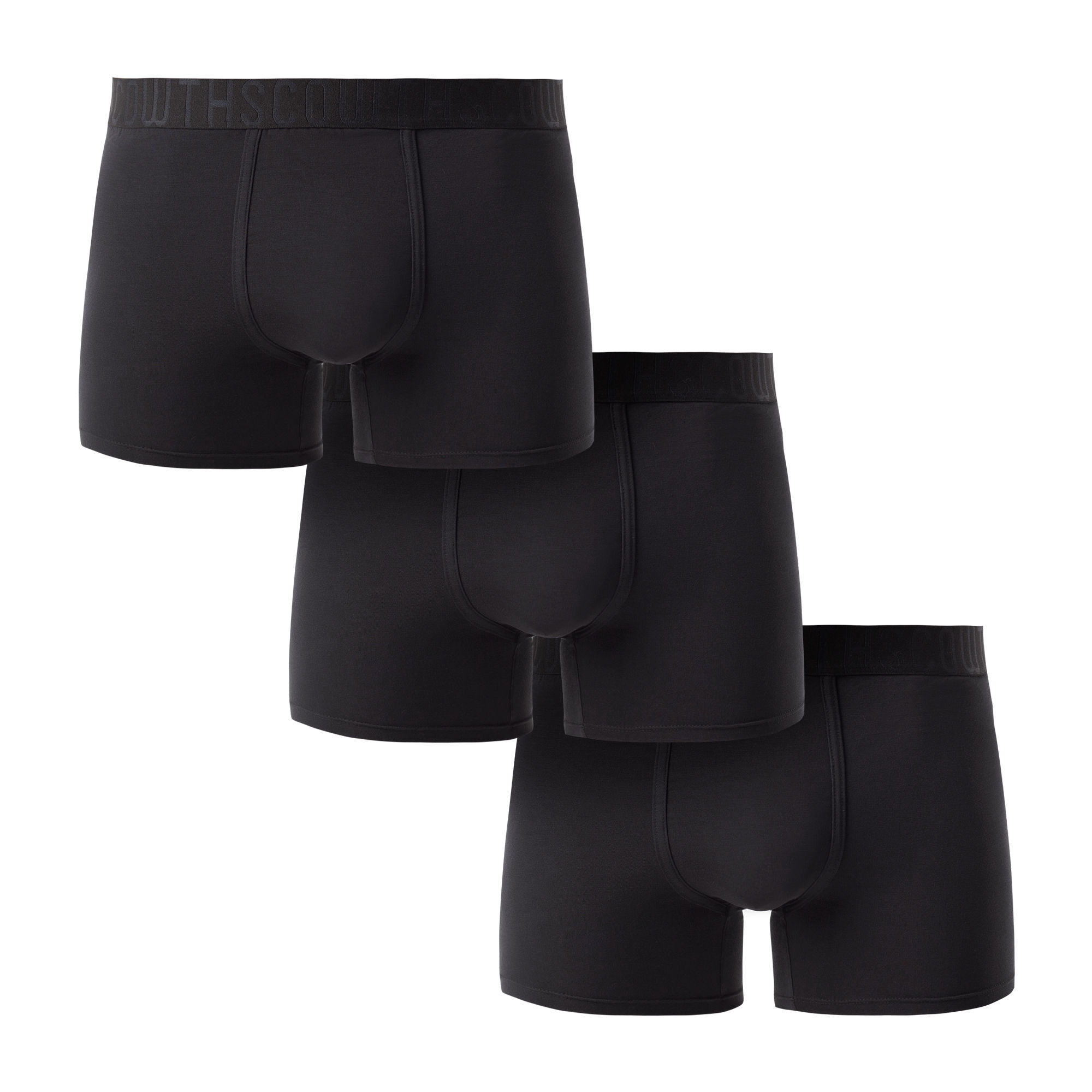 3-pack NOIR bamboo boxer