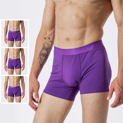 3-pack boxers VIOLET | SCOWTH