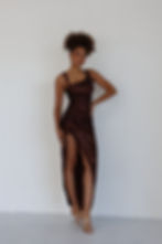 Thumbnail: NOOKIE ELSA GOWN CHOCOLATE