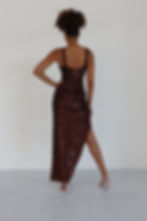 Thumbnail: NOOKIE ELSA GOWN CHOCOLATE