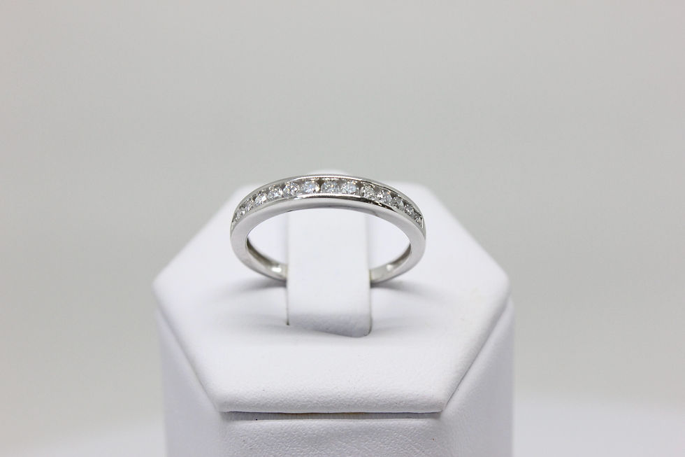 Thumbnail: 10KW Half Eternity Ring