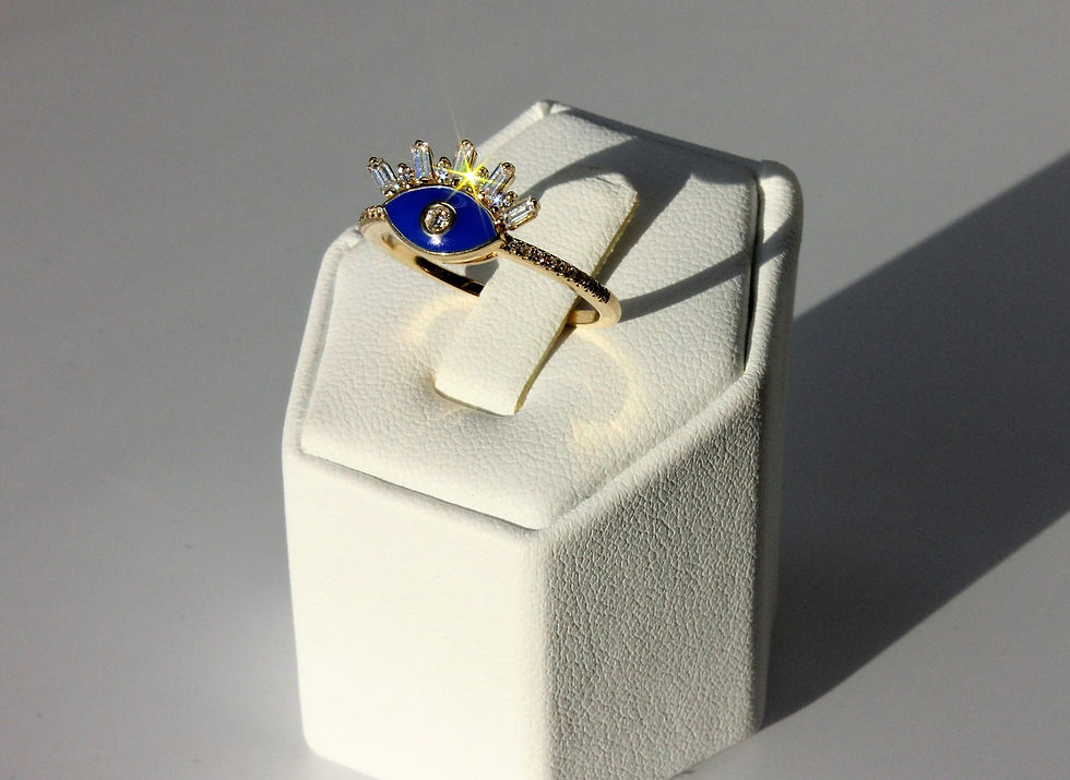 Thumbnail: 18K Gold Eye Ring