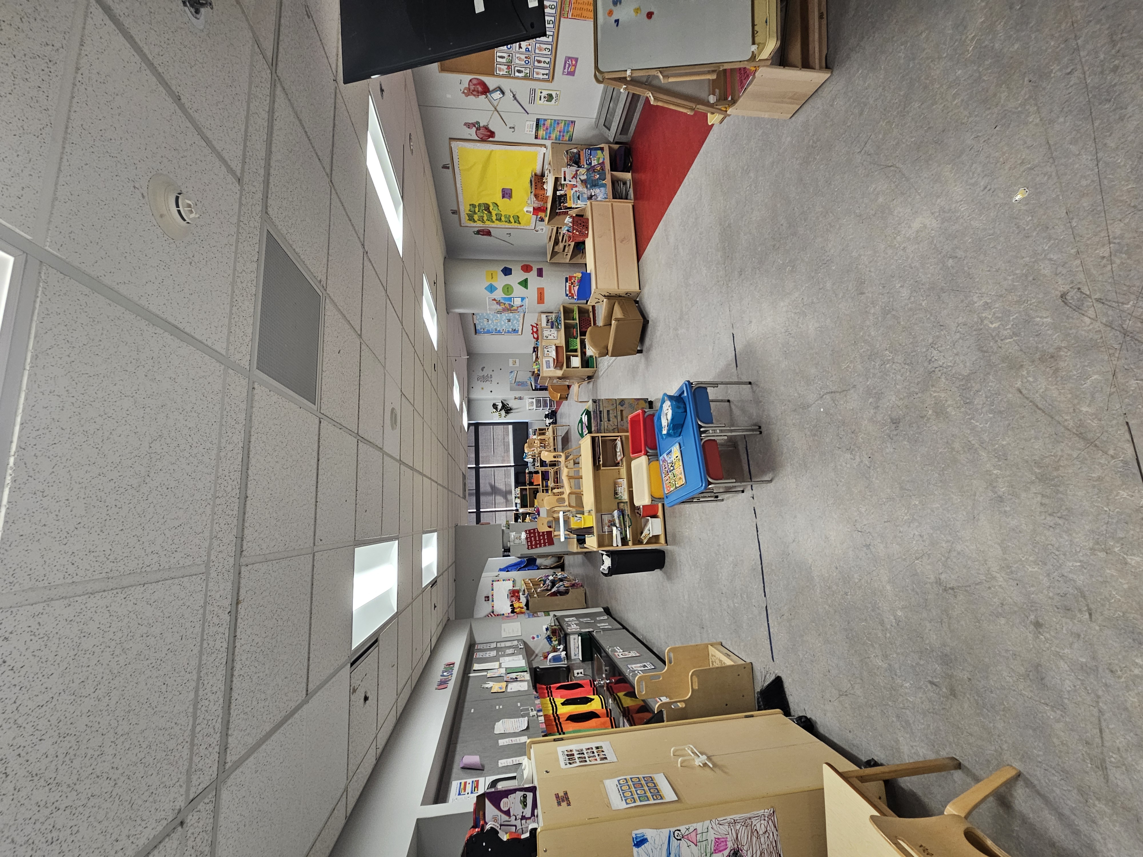 Kindergarten classroom at Rainbow Castle Child Development Center in St. Louis