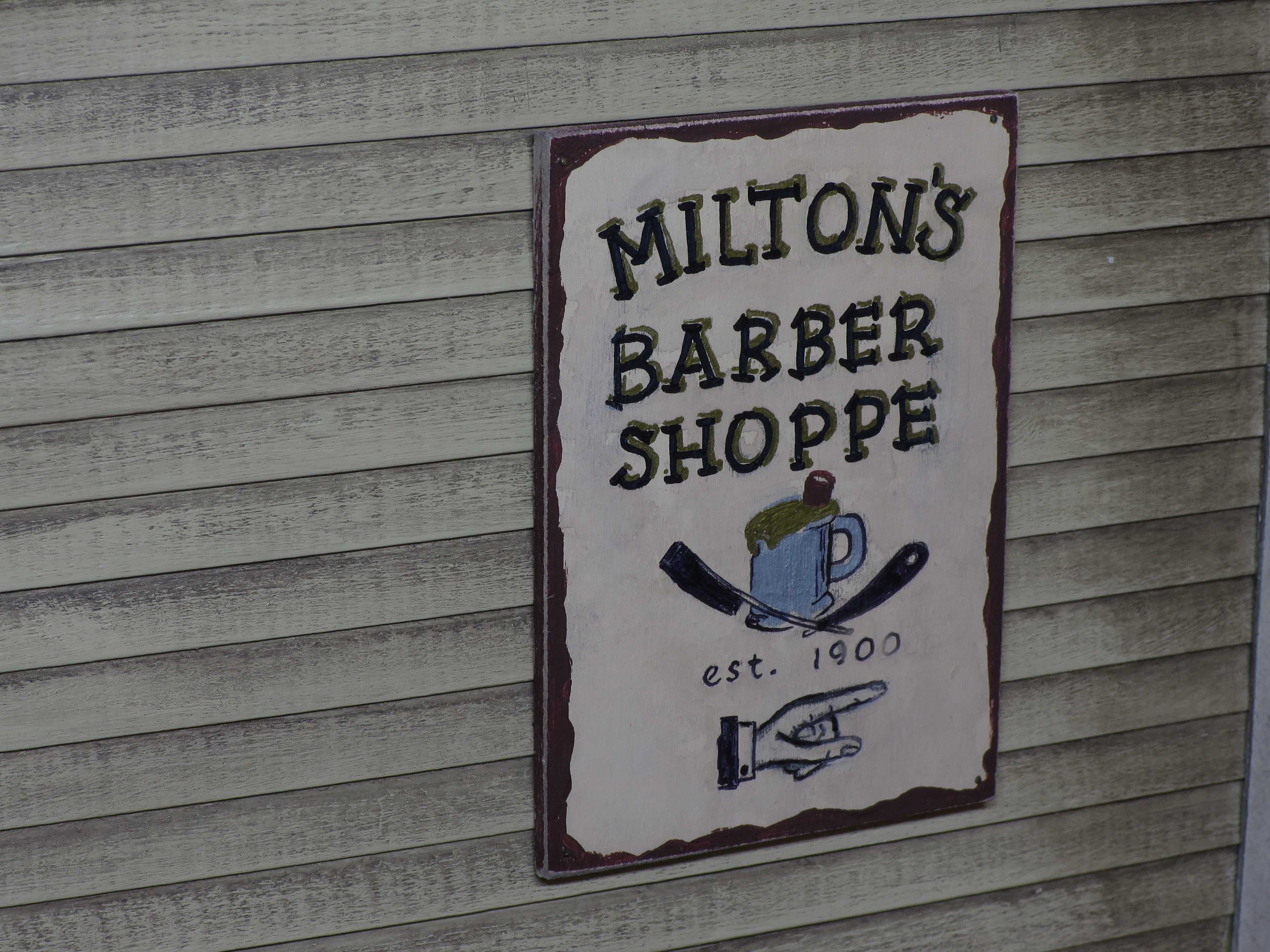 Name signage