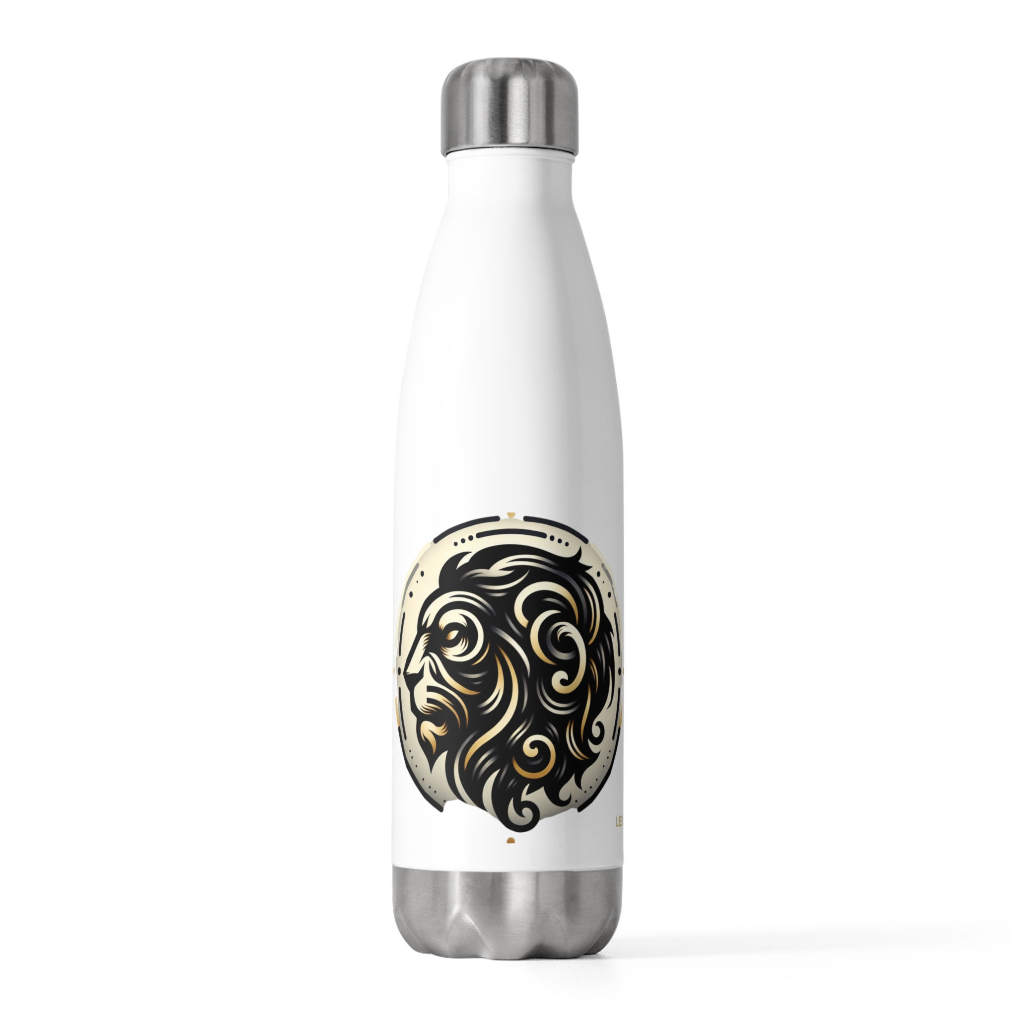 LEO Black & Gold Insulated Bottle, 20 oz