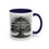 Thumbnail: Pluto in Capricorn Transit Accent Coffee Mug (11 oz)