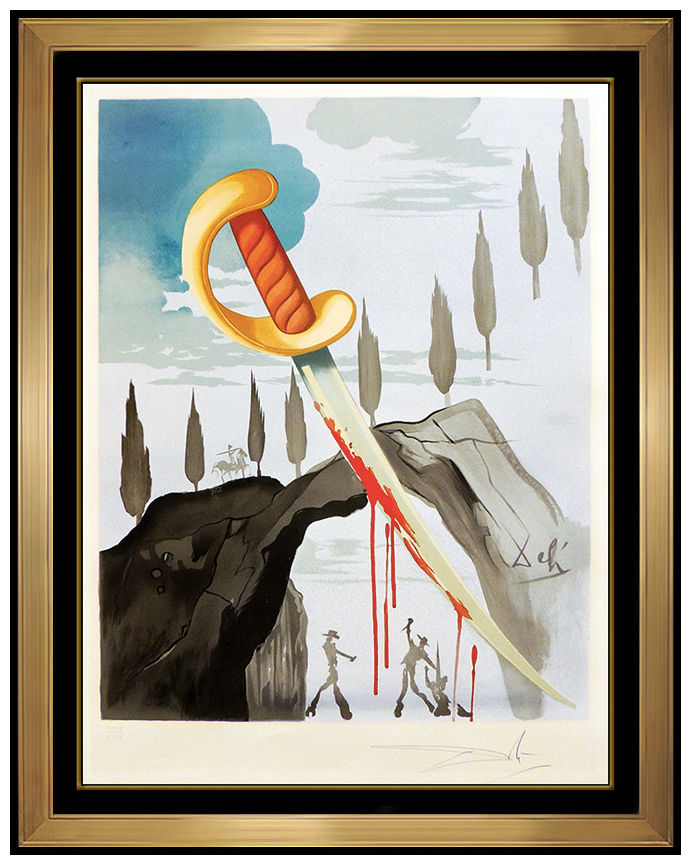 "Whomever Carries off Carmen" by Salvador Dali