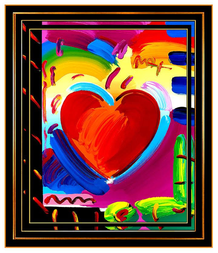 "Original Pop Art Heart" by Peter Max