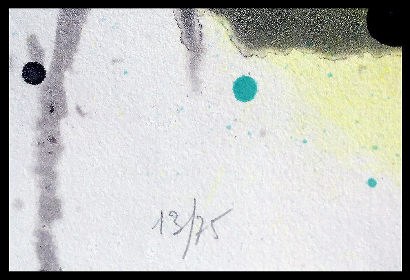 Thumbnail: "FISSURES (Dupin 469)" by Joan Miro