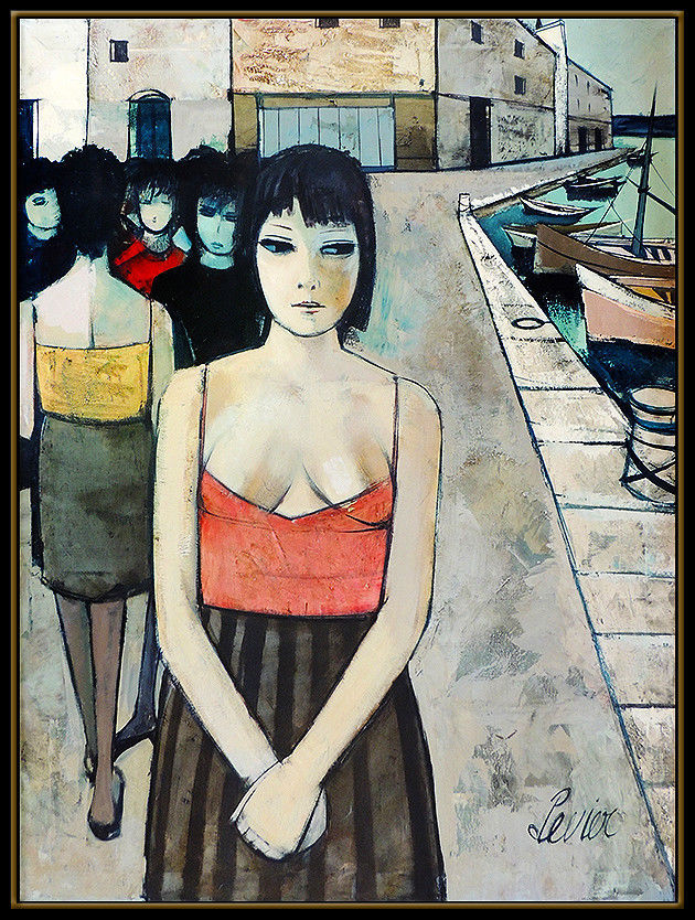 Thumbnail: "Original Femmes dans un Port" by Charles Levier