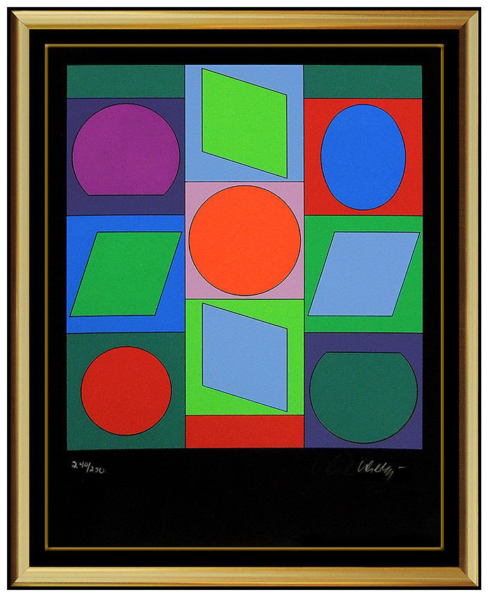 "Microcosmos Cubes" by Victor Vasarely