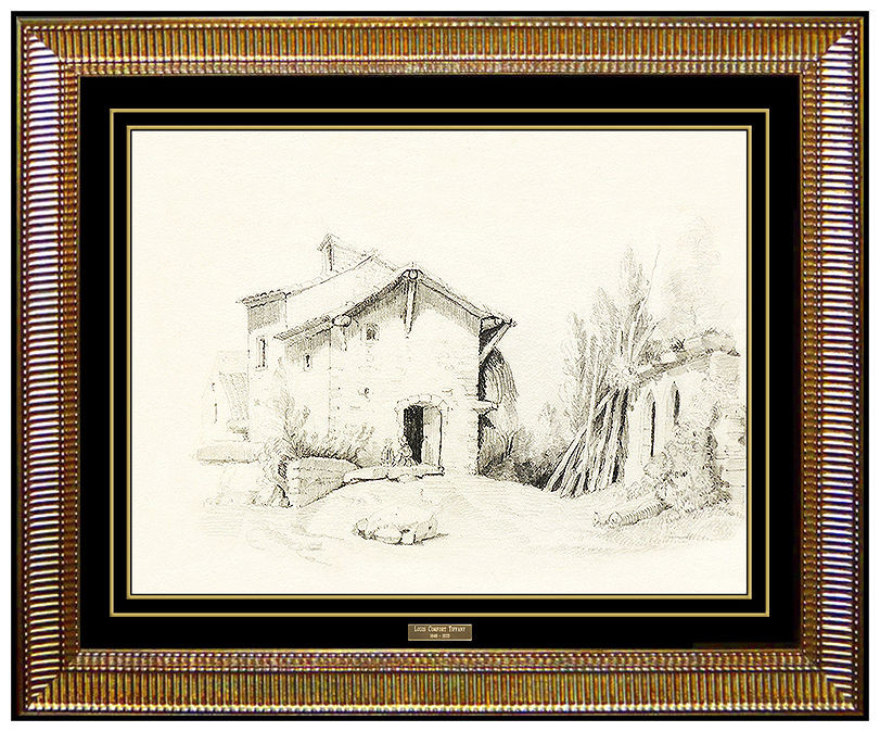 Thumbnail: "The Grand Wall" & "On the Porch" by Louis Comfort Tiffany