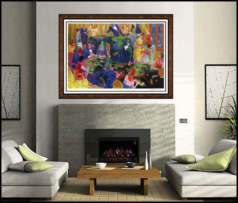 Thumbnail: "Desert Inn Baccarat" by LeRoy Neiman