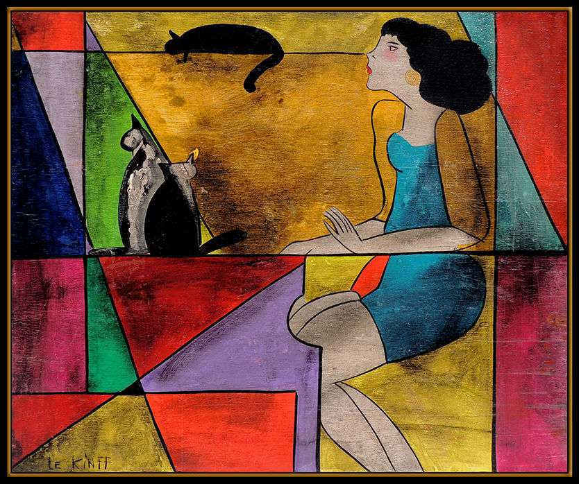 Thumbnail: "Original Camille et Les 3 Chats" by Linda Le Kniff