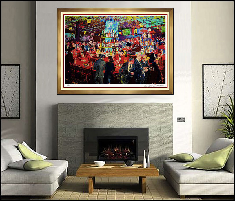 Thumbnail: "Harry's Wall Street Bar" by Leroy Neiman