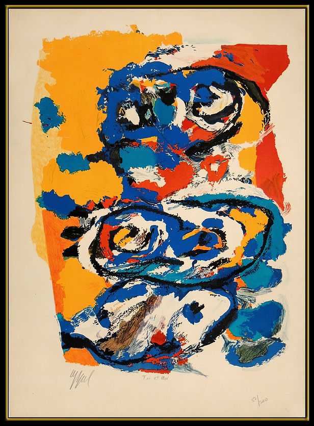 Thumbnail: "Toi et Moi" by Karel Appel