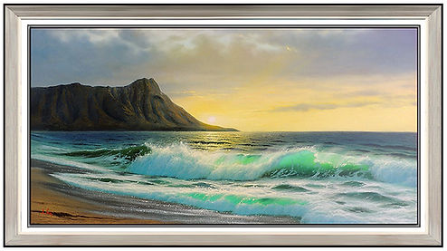 作家: アンソニー・キャセイ（Anthony Casay）　海の風景画 Original Pacific Point