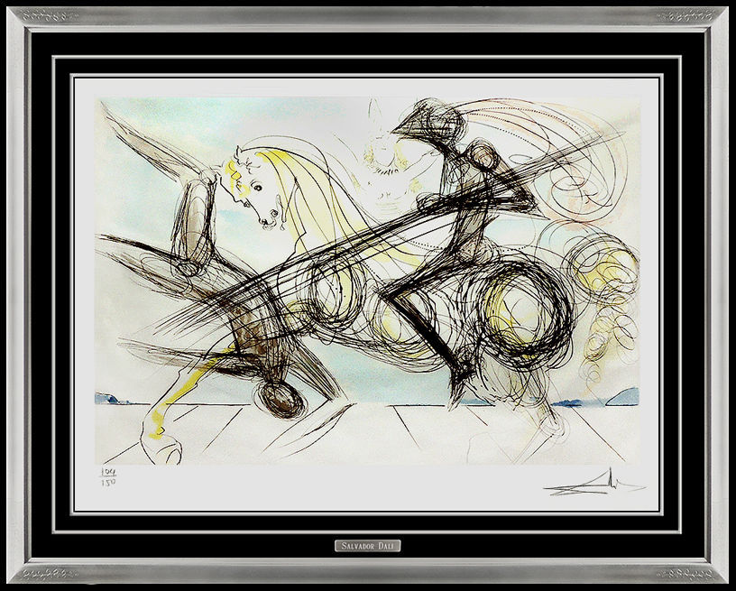 "Homage to the Horse" by Salvador Dali