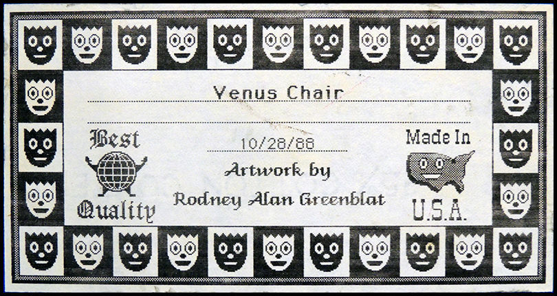 Thumbnail: "Original Venus Chair" by Rodney Alan Greenblat
