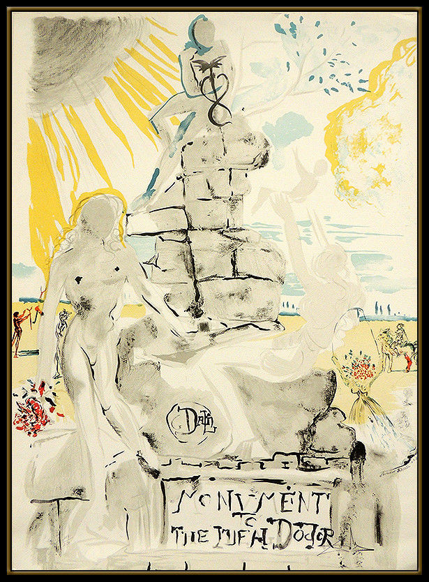 Thumbnail: "Monument to the Ideal Doctor" by Salvador Dali