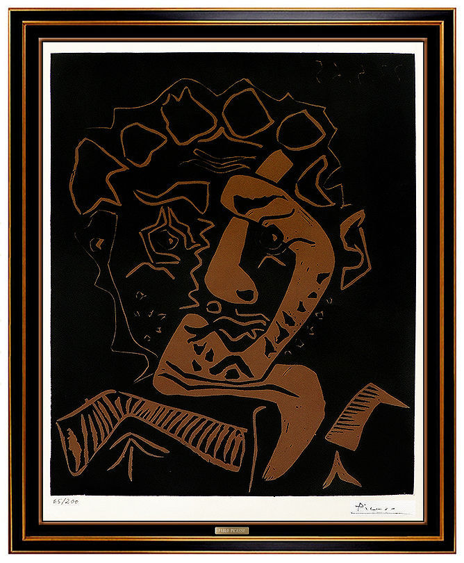 "Le Danseur (Tete de Historian)" by Pablo Picasso