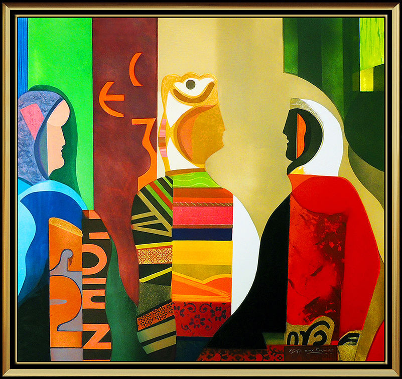 "Les Femmes Algiers" by Max Papart