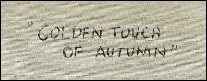 Thumbnail: "Golden Touch of Autumn" by Paul Grimm
