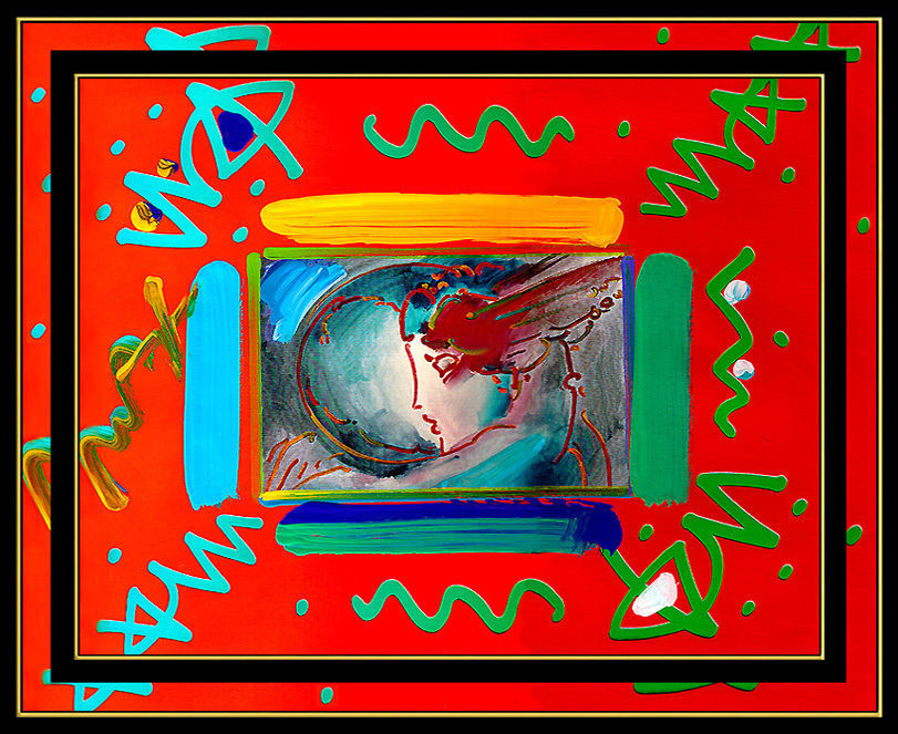 Thumbnail: "I Love the World" by Peter Max