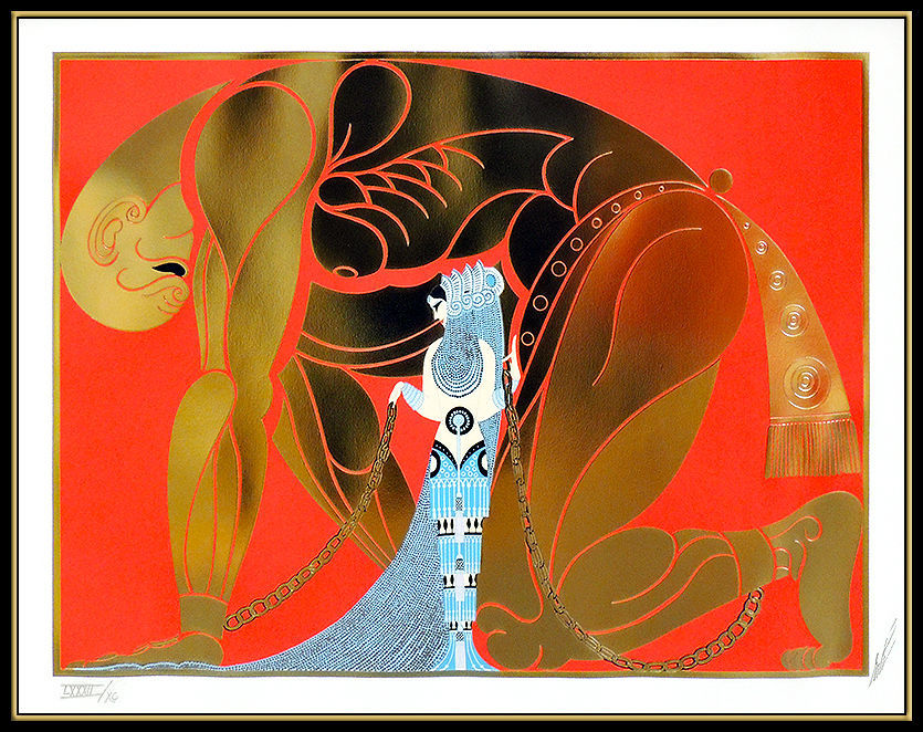 Thumbnail: "Samson and Delilah" by Erte