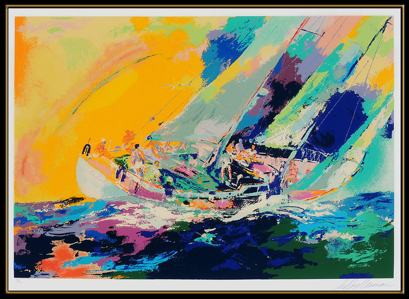 Thumbnail: "Hawaiian Sailing" by Leroy Neiman