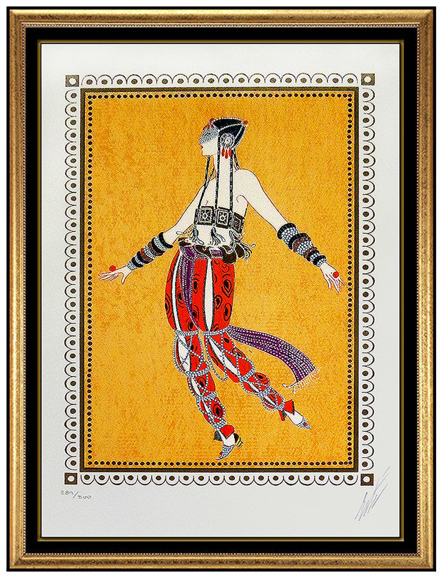 "Arabian Dancer" by Erte