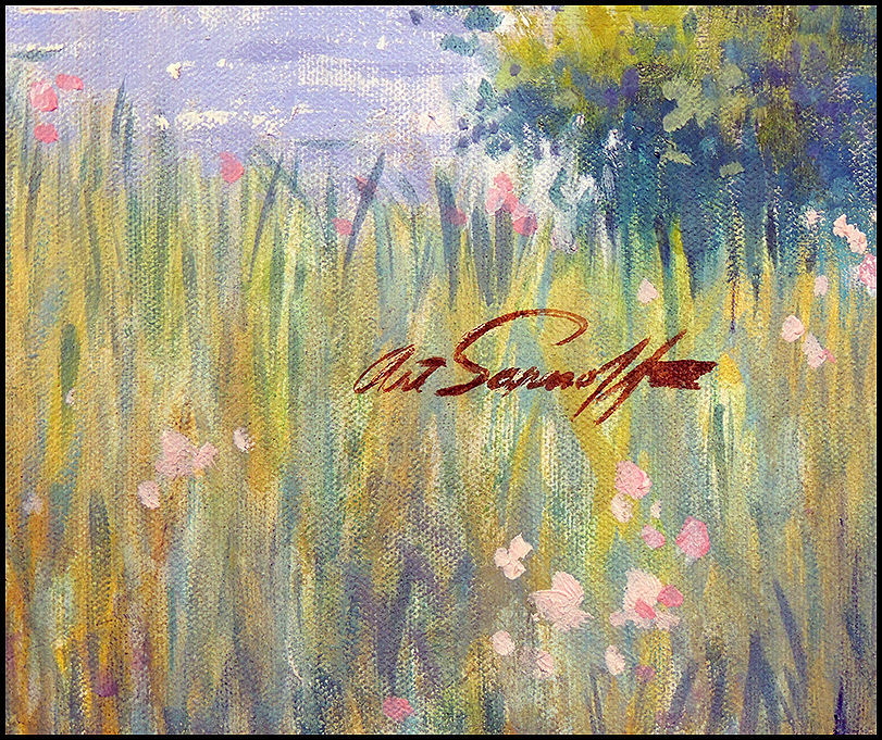 Thumbnail: "Moored Sailboats" by Arthur Sarnoff