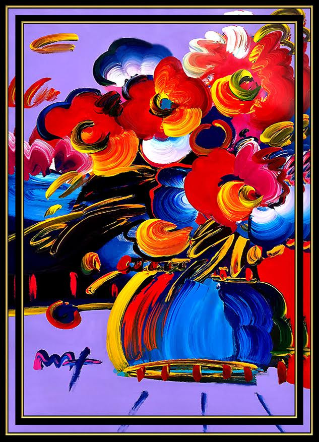 Thumbnail: "Vase of Flowers" by Peter Max
