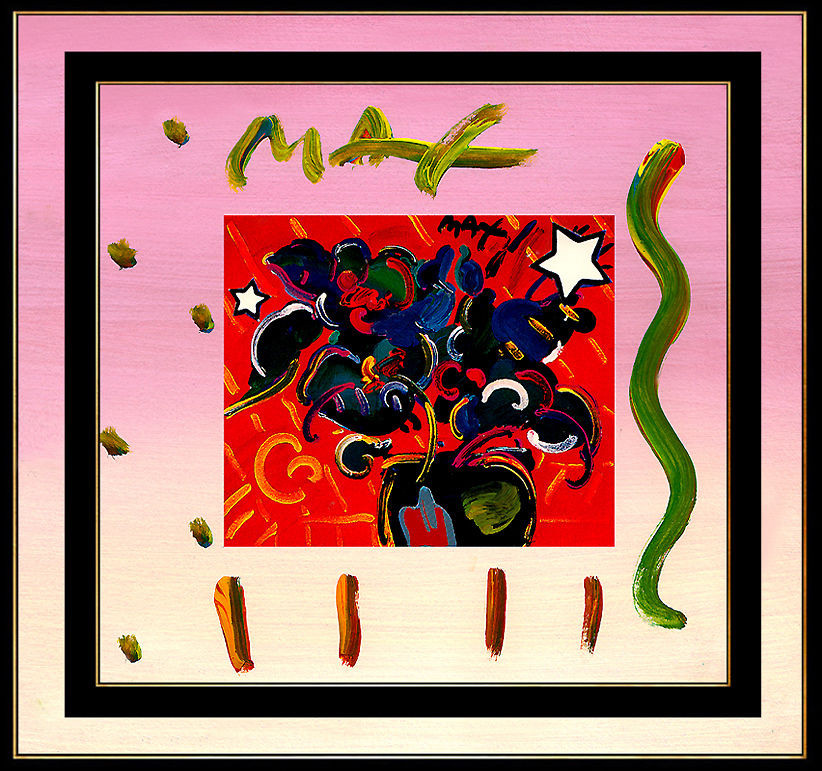 Thumbnail: "ORIGINAL POP ART FLOWERS 1993" by Peter Max