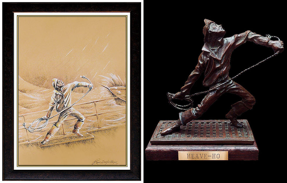 "Heave Ho - Painting and Sculpture" by Paul D. Wegner