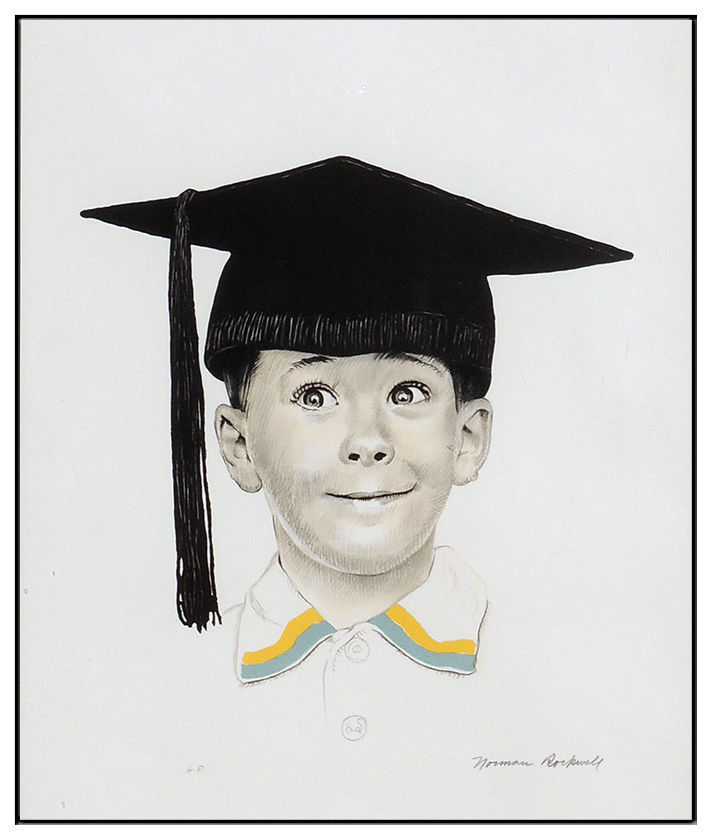 Thumbnail: "The Big Day" by Norman Rockwell