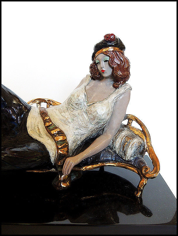 Thumbnail: "La Fiancee" by Itzchak Tarkay