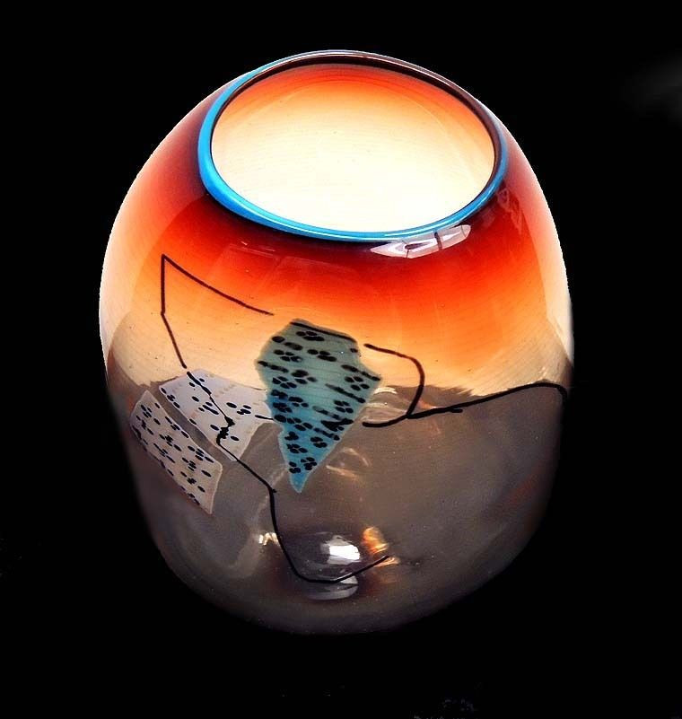 Thumbnail: "Glass Soft Cylinder" by Dale Chihuly