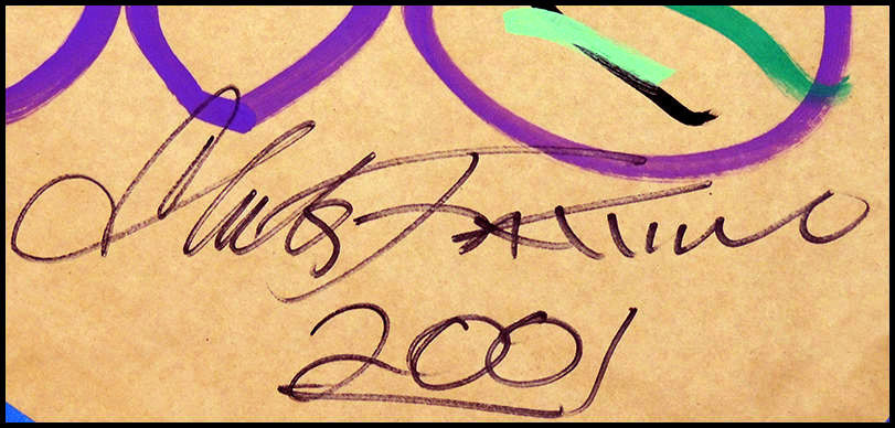 Thumbnail: "Going for the Green at Haverhill" by Charles Fazzino