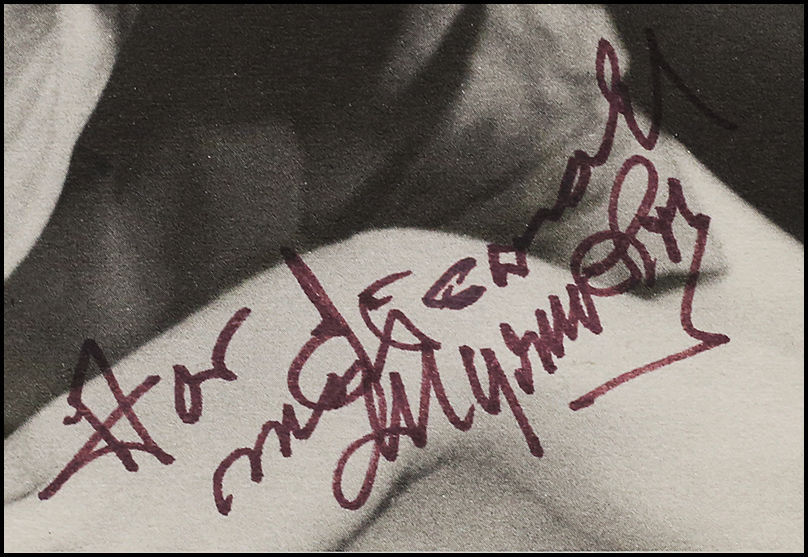 Thumbnail: "Myrna Loy Signed Photograph"